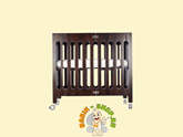 Bloom Alma Papa круговой обзор кроватки, как варианта с рождения до 7-8 месяцев.