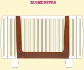 Нажмите для увеличения Схематический рисунок панели Bloom Retro Bed Rail для преобразования кроватки Bloom Retro в цвете Oak в кушетку. Увеличивая срок использования кровати уже как кушетки для ребенка школьного возраста
