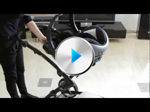 Видео: установки автокресла на шасси Mima Flair Kobi 2G.